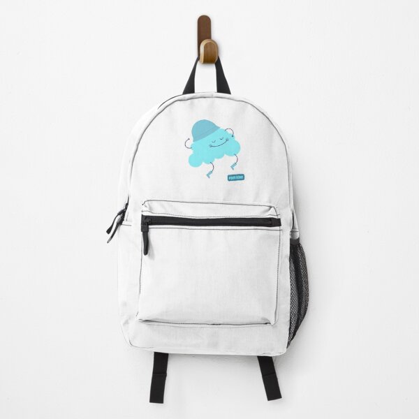 Item preview, Hashtag Petrichor Cute Blue Cloud with a Rain Hat designed and sold by Nathalie Aynié.