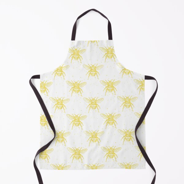 Item preview, Honey Bees On White designed and sold by EmmiLooArt.