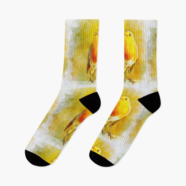 Item preview, Pajarito amarillo. Acuarela digital designed and sold by Vivid Studio.