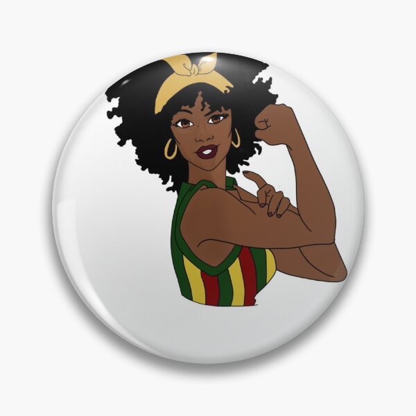 Item preview, You can do it, Strong black woman design, We can do it T-shirt. designed and sold by JustManu.