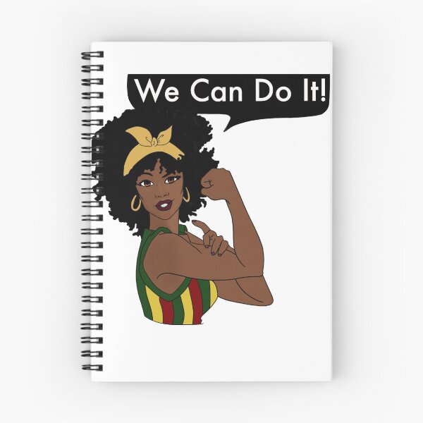 Item preview, You can do it, Strong black woman design, We can do it T-shirt. designed and sold by JustManu.