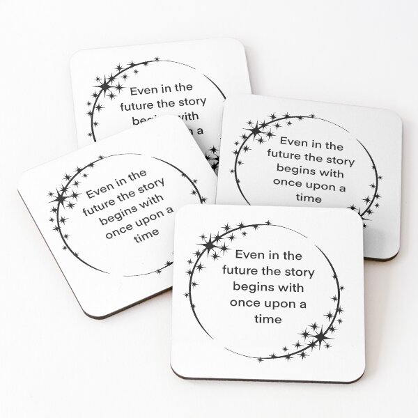 Item preview, Even in the future the story begins with once upon a time designed and sold by ElfyshBooks.