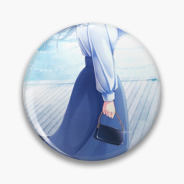 Item preview, Cute anime girl on docks designed and sold by LokShyu.