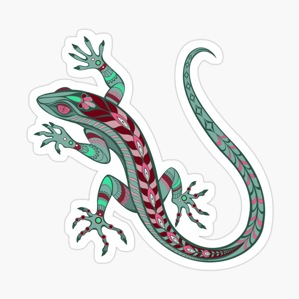 Gecko Temporary Tattoo