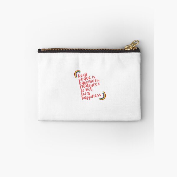 Item preview, “Real peace is happiness. Pleasures do not form happiness.” designed and sold by storeAN.
