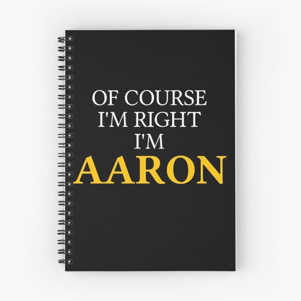 Item preview, Of course I'm right I'm Aaron	 designed and sold by mugify.