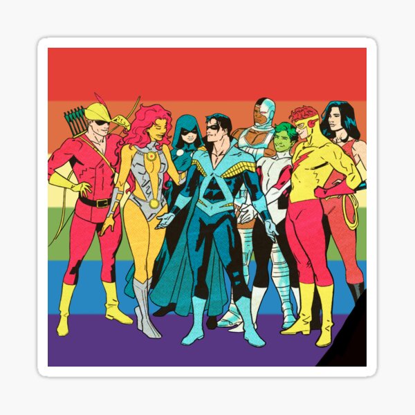 Item preview, teen titans lgbt  designed and sold by thinkfasts.