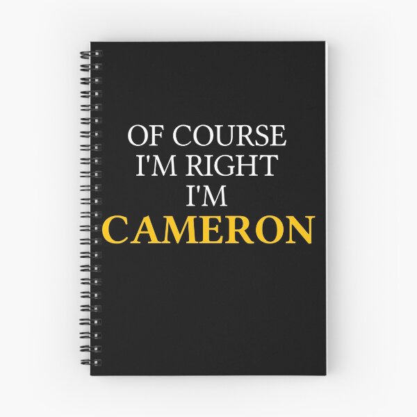 Item preview, Of course I'm right I'm Cameron	 designed and sold by mugify.