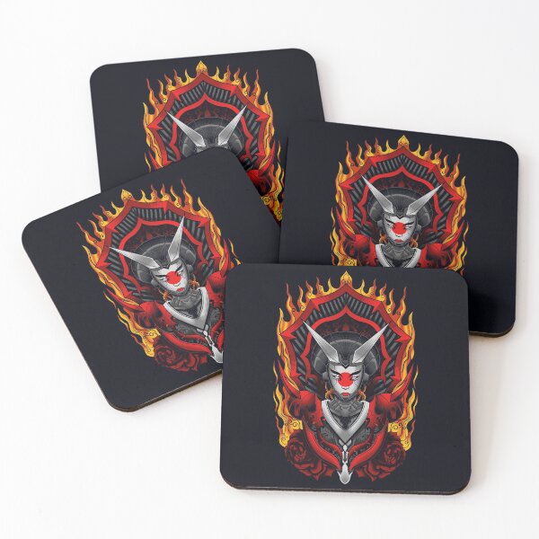 Item preview, Artistic Devil Mecha Geisha - unique design designed and sold by Froyd Wess.