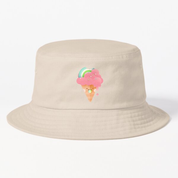 Strawberry Rainbow Bucket Hat