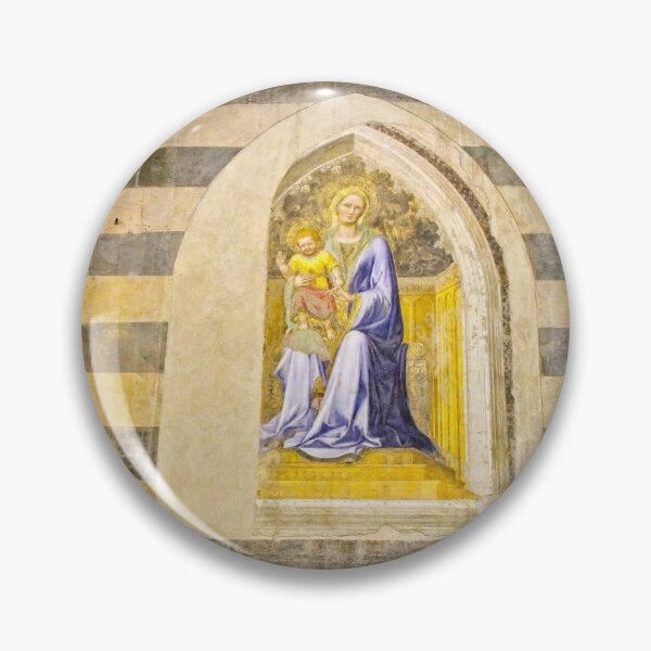 Item preview, Madonna and Child Painting on a Wall in a Cathedral in Orvieto Italy designed and sold by Jon Shore.