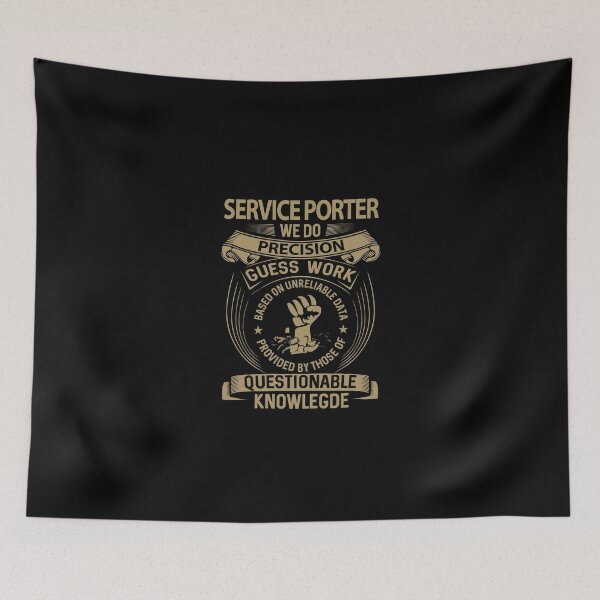Item preview, Service Porter T Shirt - We Do Precision Job Gift Item Tee designed and sold by natalinedk.