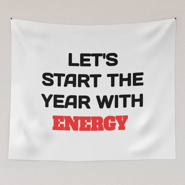 Item preview, Let's start the year with energy  designed and sold by choumilanais.