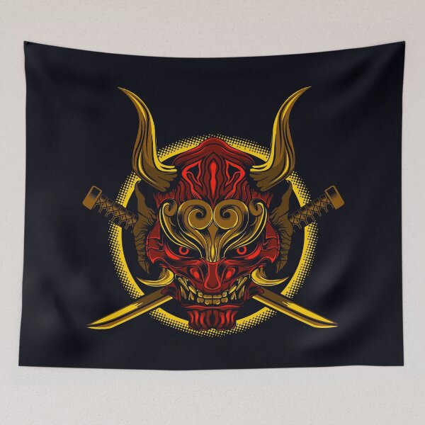 Item preview, Artistic Devil Ronin Evil - unique design designed and sold by Froyd Wess.