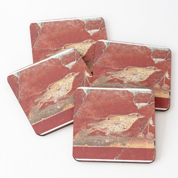 Item preview, Pompeiian Bird & Cherries designed and sold by frederic Lecut.