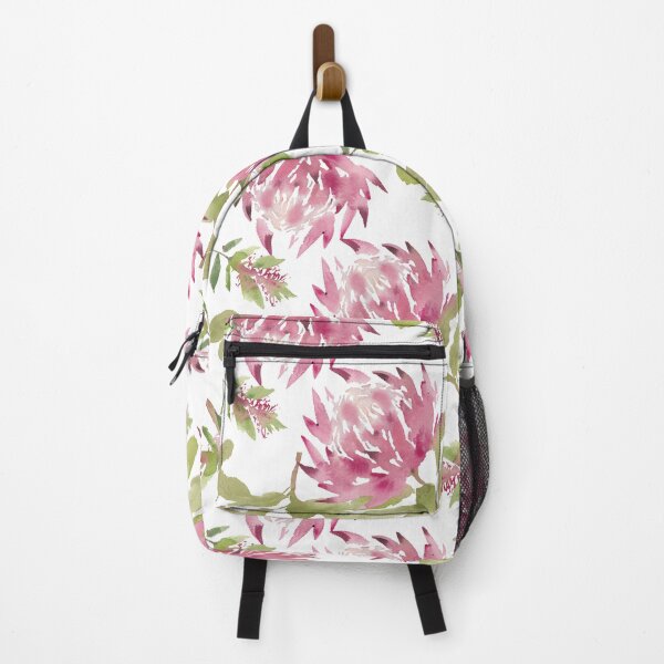 Item preview, Watercolour King Protea Illustration Pattern designed and sold by nananstudio.