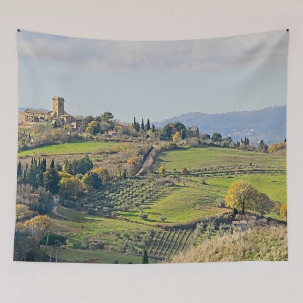 Item preview, Ancient Fort in the Hills of Tuscany Italy designed and sold by Jon Shore.