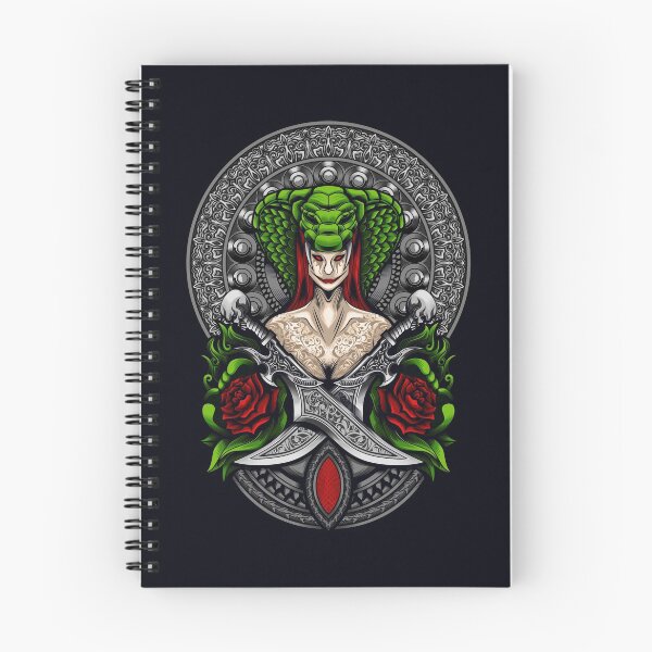 Item preview, Artistic Devil Snake Girl - unique design designed and sold by Froyd Wess.