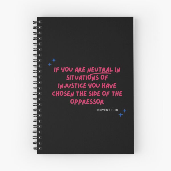 Item preview, If You are Neutral in Situations of Injustice Shirt Desmond Tutu Quote Shirt, Desmond Tutu Oppressor Quote Classic T-Shirt, gift for dad, mom, valentine's day, Mother's day designed and sold by bushra-tees.