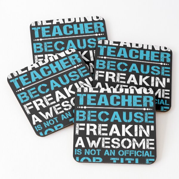 Item preview, Reading Teacher T Shirt - Freaking Awesome Job Gift Item Tee designed and sold by oetate4774.