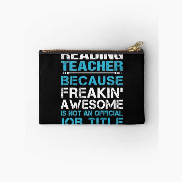 Item preview, Reading Teacher T Shirt - Freaking Awesome Job Gift Item Tee designed and sold by oetate4774.