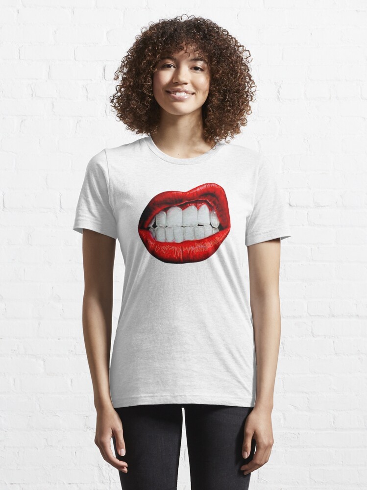 ax paris lips t shirt