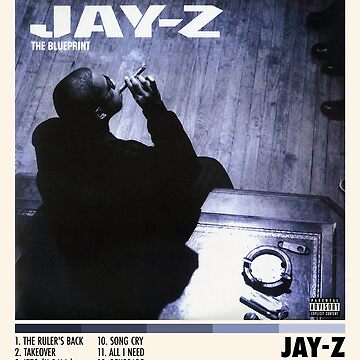 Jay-Z - The Blueprint Album Cover Poster