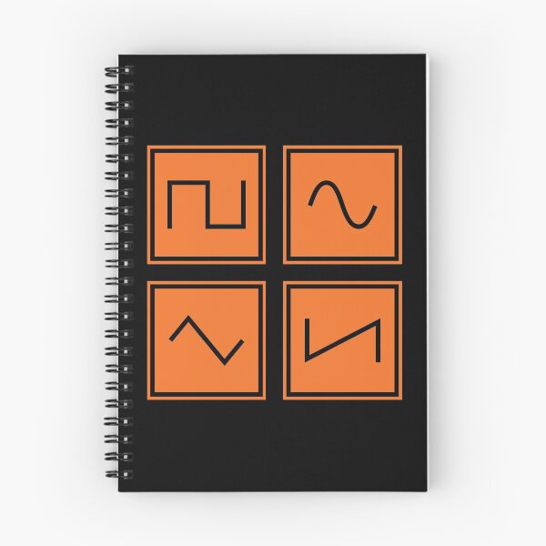 Item preview, Synthesizer Waveforms Orange designed and sold by AtomicMalibu.