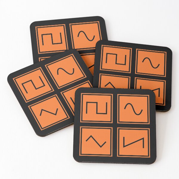 Item preview, Synthesizer Waveforms Orange designed and sold by AtomicMalibu.