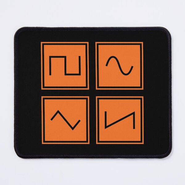 Item preview, Synthesizer Waveforms Orange designed and sold by AtomicMalibu.