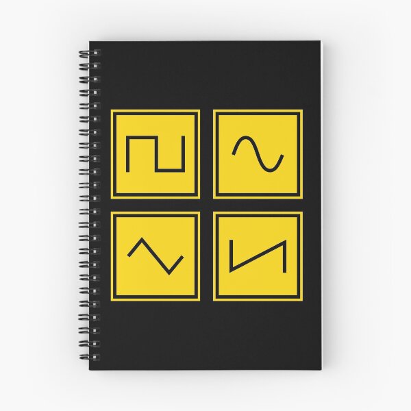 Item preview, Synthesizer Waveforms Yellow designed and sold by AtomicMalibu.