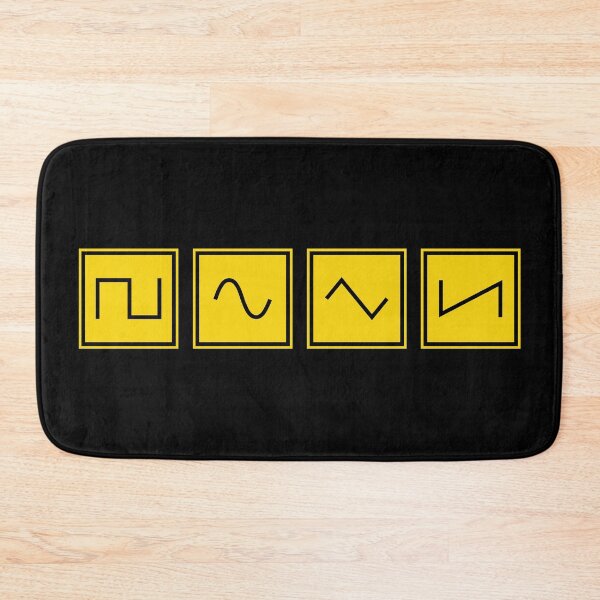 Item preview, Synthesizer Waveforms Yellow designed and sold by AtomicMalibu.