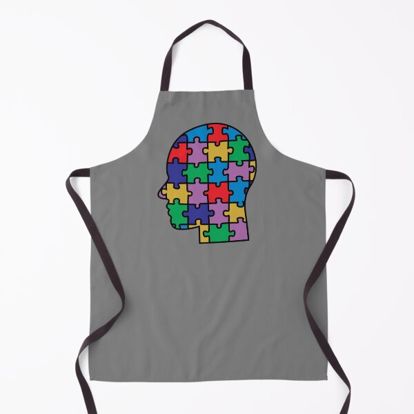 Item preview, Autism puzzle drawing designed and sold by Blondiabshop.