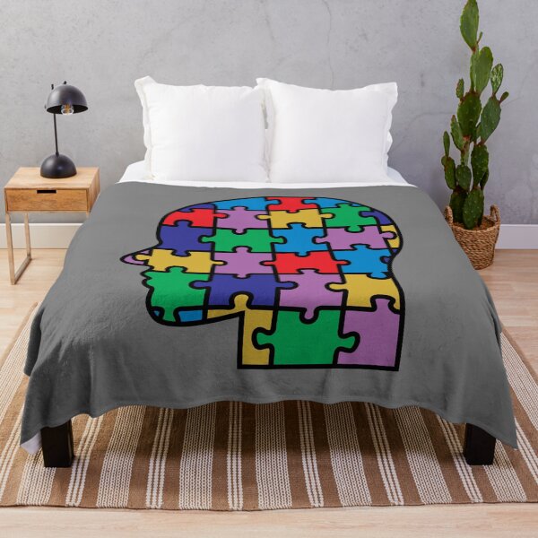 Item preview, Autism puzzle drawing designed and sold by Blondiabshop.