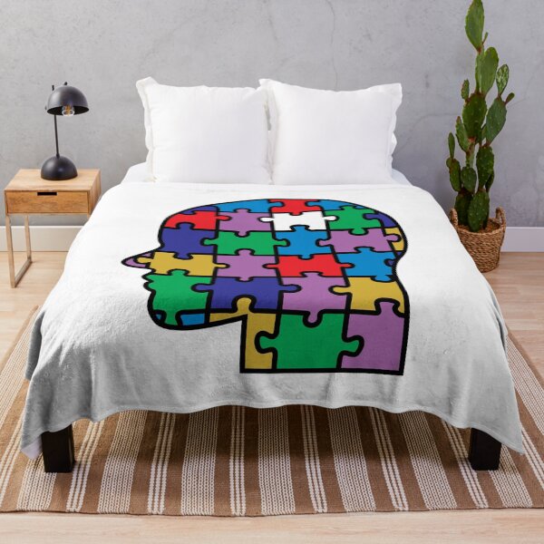 Item preview, Autism puzzle drawing designed and sold by Blondiabshop.