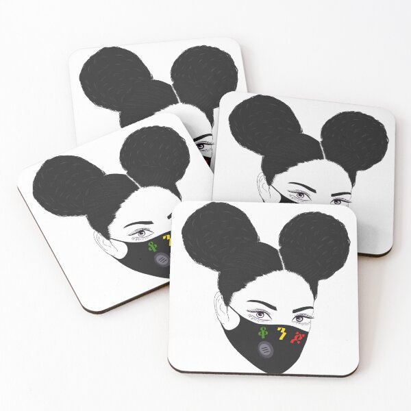 Item preview, Habesha lady with face mask. Amharic Face mask, Amharic Face mask. designed and sold by JustManu.