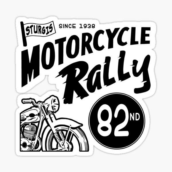 Motorcycle Sticker mit Rally Schriftzug bei Klebe-X kaufen und
