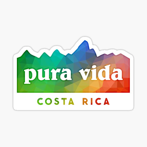 Pura Vida Sticker