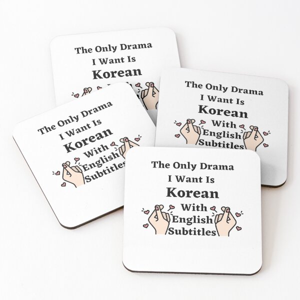 Item preview, the only drama I want is Korean With English Subtitle  designed and sold by ghadirjo.