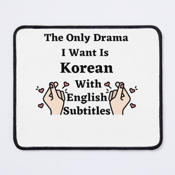 Item preview, the only drama I want is Korean With English Subtitle  designed and sold by ghadirjo.