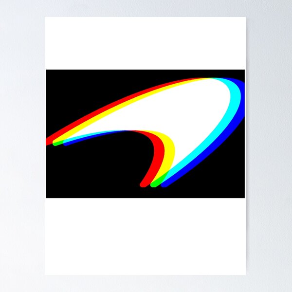Artikelvorschau, Spacey Art Design - McLaren Logo - Rückwärts Swoosh entworfen und verkauft von Black British Designer - Photographer.