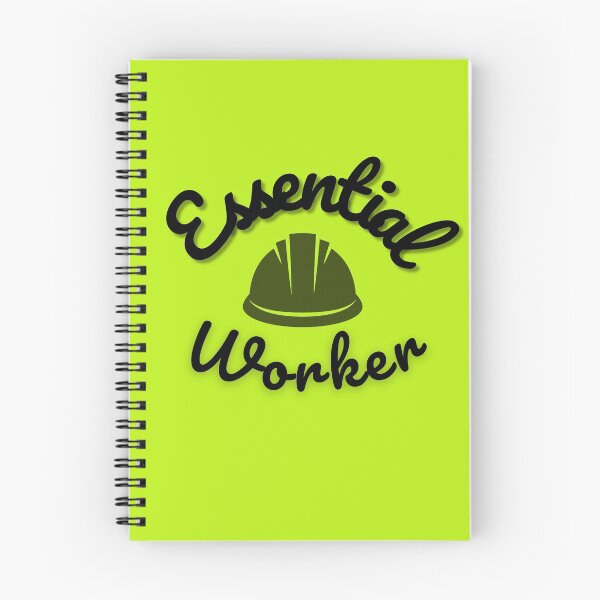 Item preview, Essential Worker, everybody’s important “fluro”, FIFO Worker designed and sold by FIFOHearts.