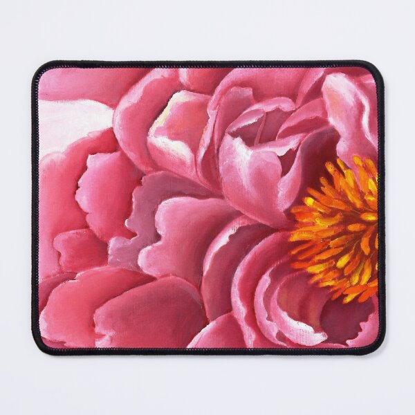 Item preview, Pastel peony painting in oil designed and sold by Egle Kristensen.