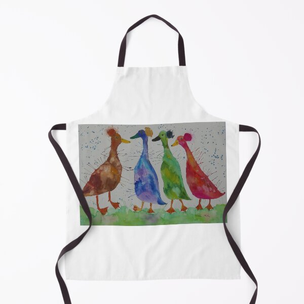 Item preview, Four Crested Colourful Ducks designed and sold by Casimirasart.