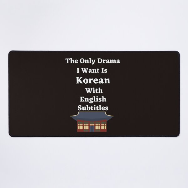 Item preview, the only drama I want is Korean With English Subtitle designed and sold by ghadirjo.