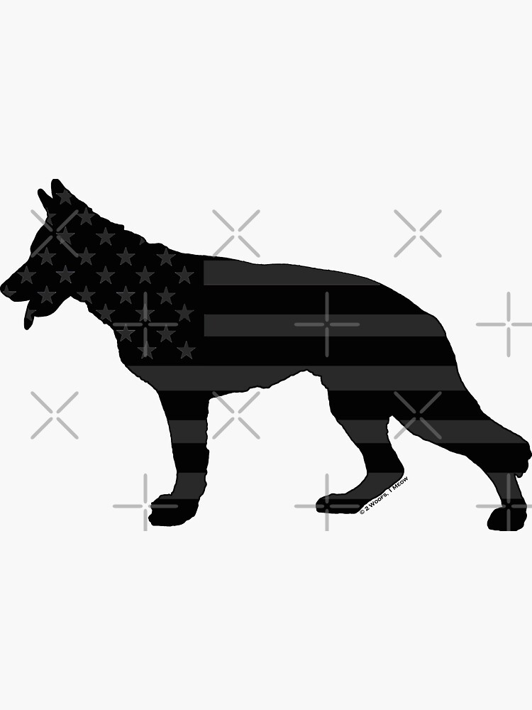 Shop American Flag Tactical Patch - German Shepherd Shop