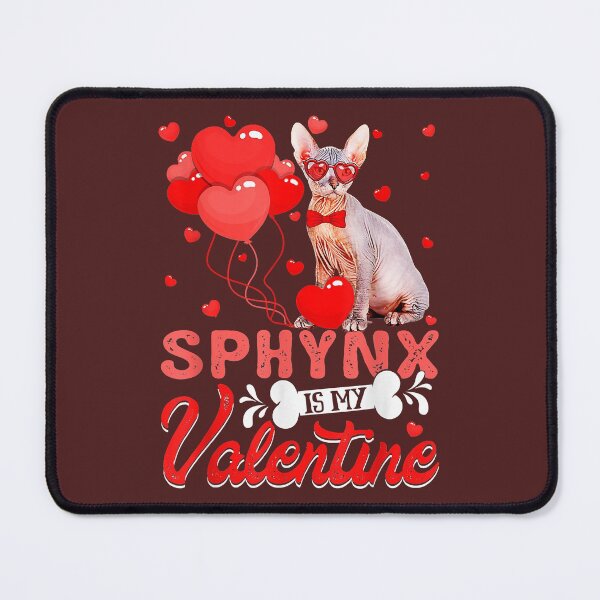 Item preview, Fun Sphynx Is My Valentine Cat Lover Heart  designed and sold by Christmas222.