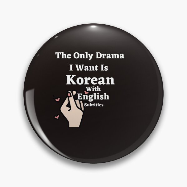 Item preview, the only drama I want is Korean With English Subtitle  designed and sold by ghadirjo.
