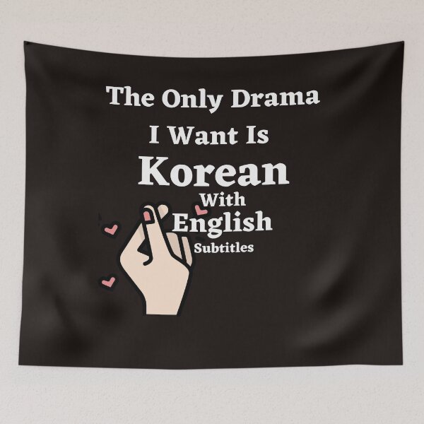 Item preview, the only drama I want is Korean With English Subtitle  designed and sold by ghadirjo.
