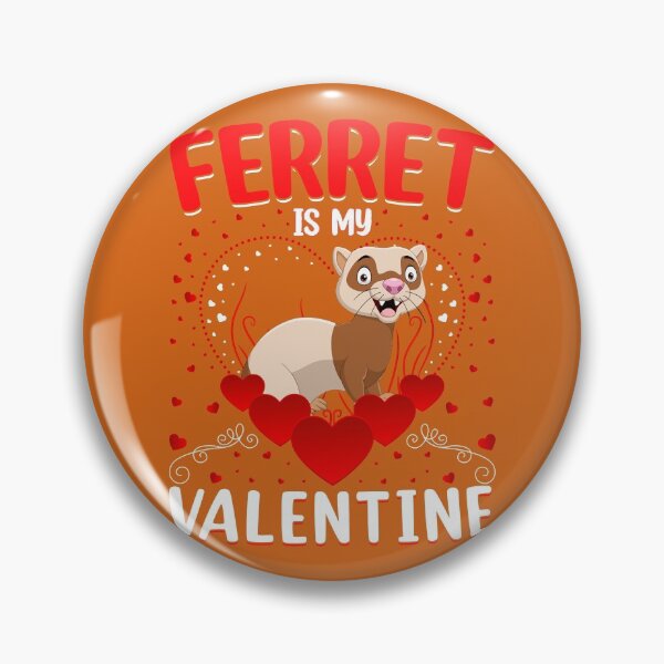 Artikelvorschau, Lustiges Frettchen ist mein Valentinsgruß Frettchen Valentinstag entworfen und verkauft von Christmas222.